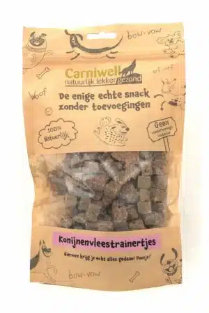 Carniwel, Konijnenvleestrainertjes